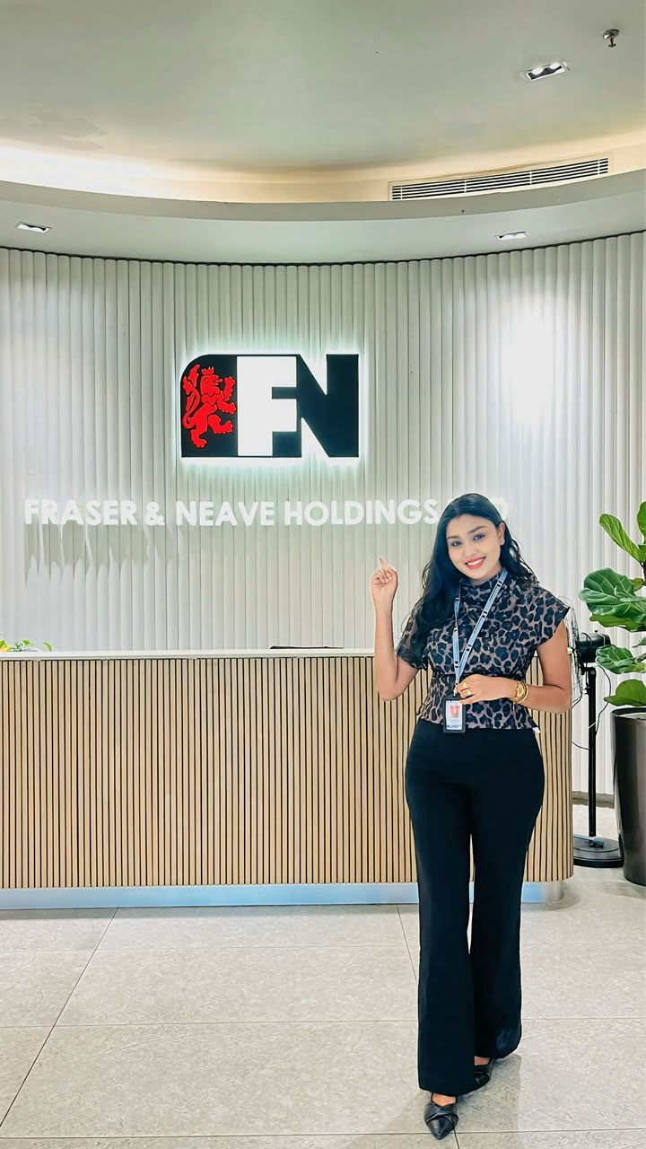 Hanushiniah at Fraser & Neave